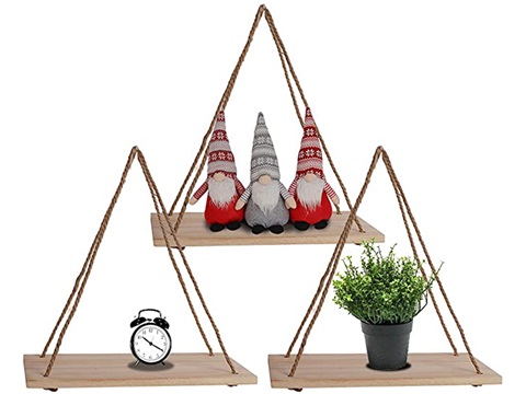 Hanging Rope Shelves---€17.02