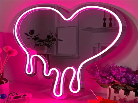 Neon light Mirror---€38.42